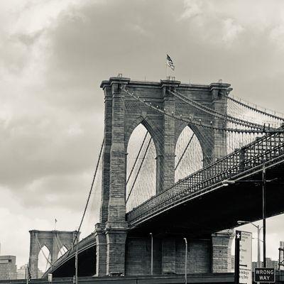 Brooklyn bridge a few blocks over