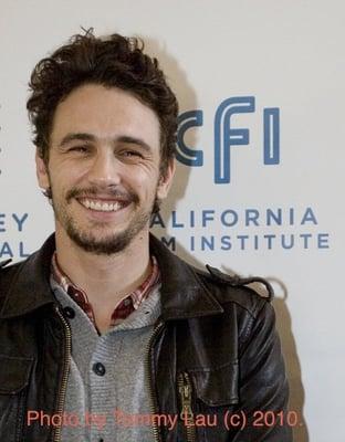 James Franco at the Mill Valley Film Festival. Photo by Tommy Lau.