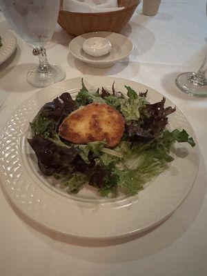 Fried Goat Cheese Salad