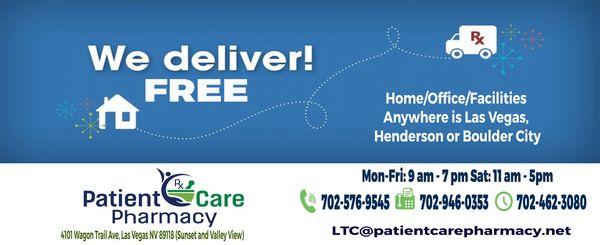 free Delivery Fast & Friendly!