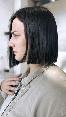 Sleek Bob Haircut by Gabrealla