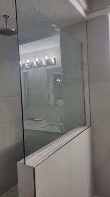 Shower glass