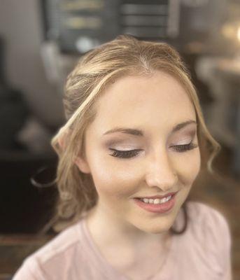 Bride hair/makeup