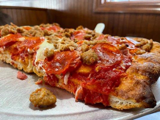 3 Toppings Sicilian Thick Crust Pizza