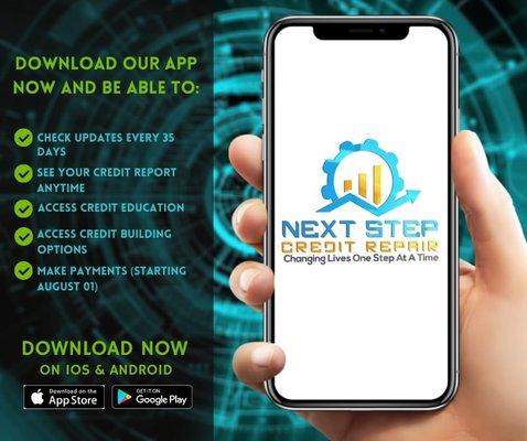 DOWNLOAD our App Now and make your life easier!