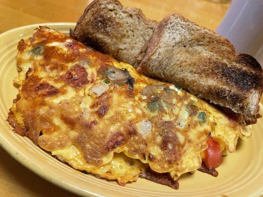 Veggie omelet