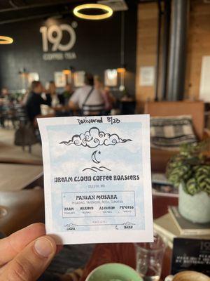 Cloud coffee roasters espresso blende