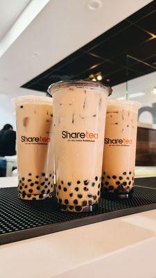 Classic Black Milk Tea with Pearl Our Signature drink