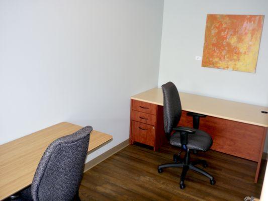 2 desk private office suite, $795/desk/month