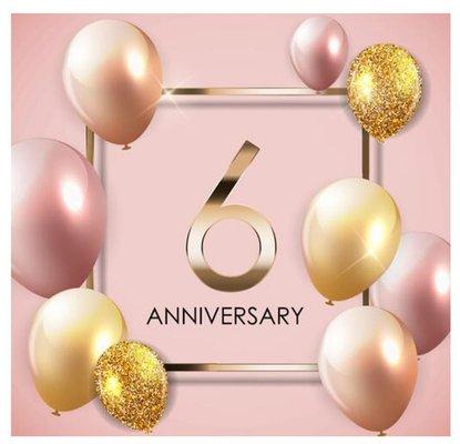 Celebrating 6 years in business!!! Thank you to all my clients for making this possible.