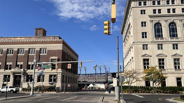 Ford Stadium off Madison Ave. on the way to Eastern Market - literally a few blocks away