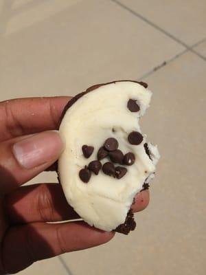 Chocolate buttercream cookie- omg was it good. My mouth had sex with that cookie