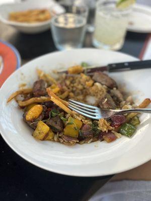 Lomo Saltado (Peruvian beef stir fry)