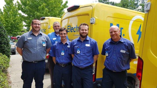 The Team Is Ready For Any Electrical Job!