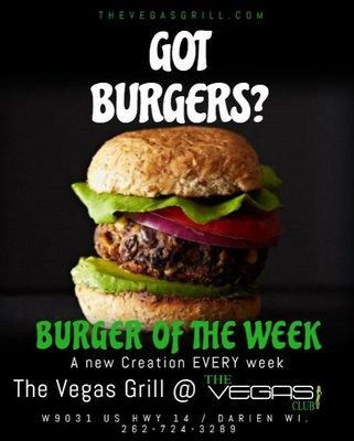 Custom Gourmet Burgers
 Vegas Grill