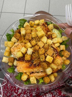 House Salad w/Salmon