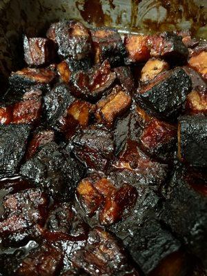 Pork belly burnt ends