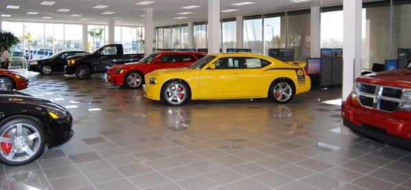 Our showroom offers the latest Chrysler Jeep and Dodge models