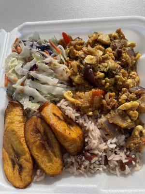 Ackee and saltfish