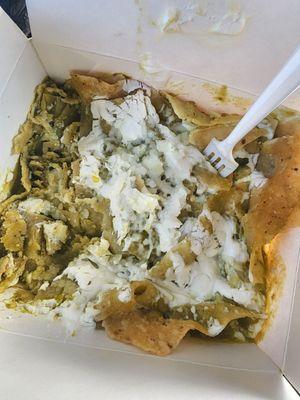 Chilaquiles verdes