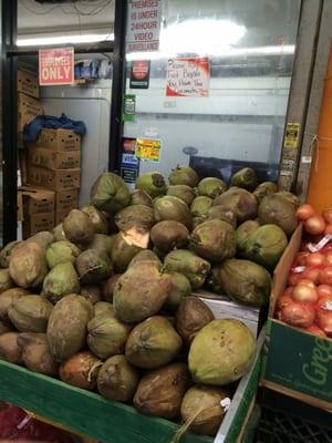 Fresh coconuts!!