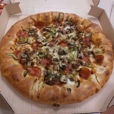 Supreme Stuffed Crust Pizza