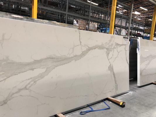 Calacatta porcelain slab