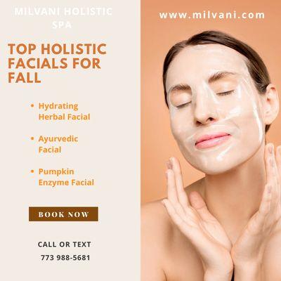 Top holistic facials for fall