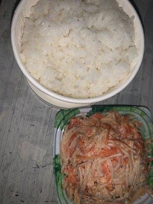 Crab salad - such a great portion for only $4