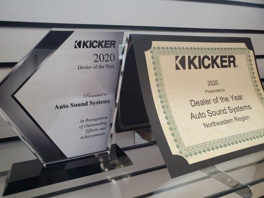 Kicker Dealer of the Year for 2020! :)