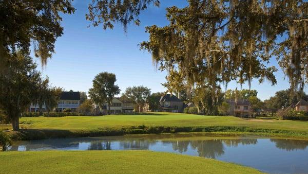 Quail Valley is a public golf facility - This is the short but challenging #4 on the the classic La Quinta Golf Course