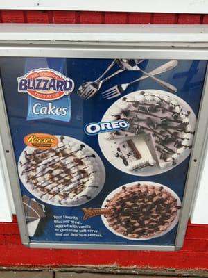 Blizzard cakes