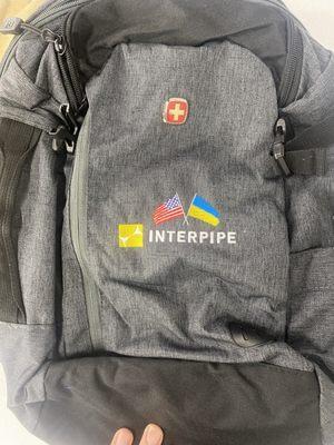 Custom embroidery backpack