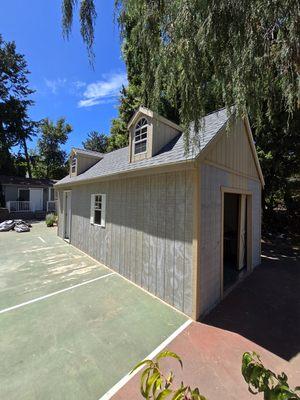 Shed installation