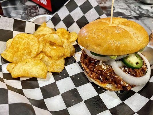 Tex Mex Sloppy Joe