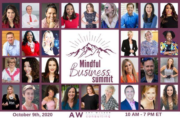 Online 2020 Mindful Business Summit on Oct 9th! Visit Evolve & Empower to learn more & join us!