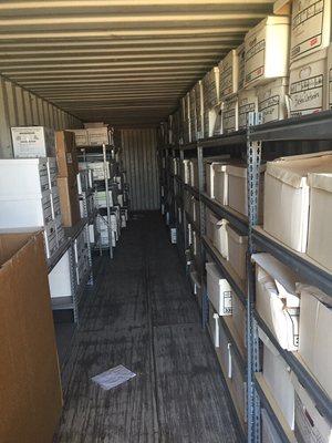 We also help with the proper Moving of files and commercial relocation