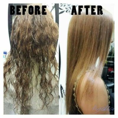 Done by Lydia Moon_ Repair Magic Straight Before&After