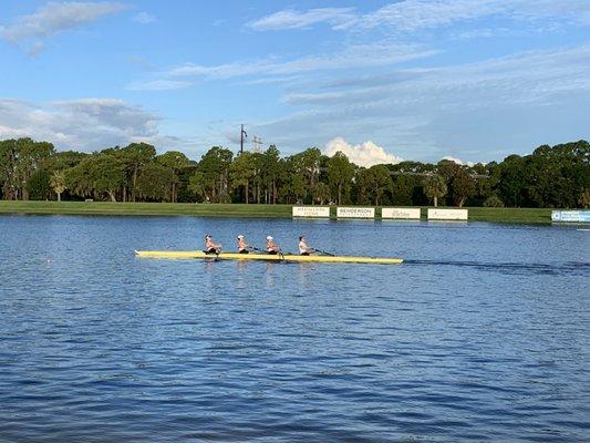 Benderson Rowing Park during a Canon sponsored event.