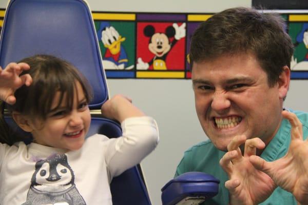 Coming to the pediatric dentist in Houston is scary FUN at Urbach Pediatric Dentistry!