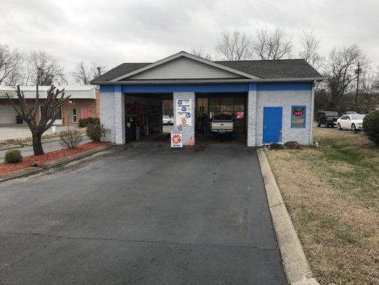 Support your only local owned oil change center!