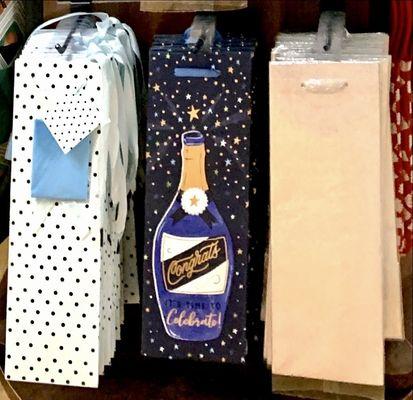 Always smart to pick up a few wine bags for special occasions!