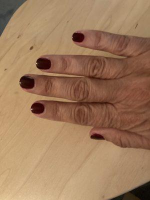 Manicure at Nailport Express