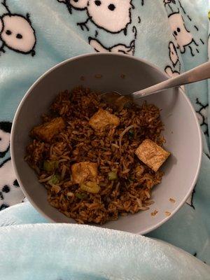 35. Tofu Fried Rice