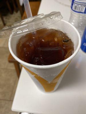 Fly in ice tea