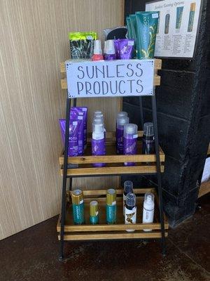 Sunless products