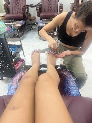 Pedicure 5/21/23