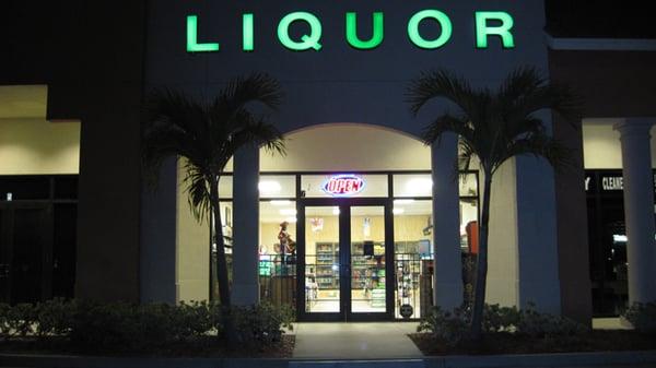 Open late "Liquor"