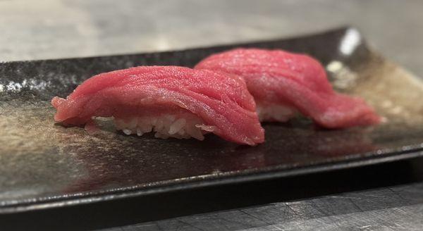 Bluefin tuna nigiri