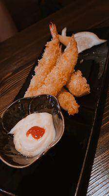 Crispy 4 Piece Fried Shrimp